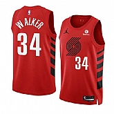 Men's Portland Trail Blazers #34 Jabari Walker 2022-23 Red Statement Edition Swingman Stitched Basketball Jersey Dzhi,baseball caps,new era cap wholesale,wholesale hats